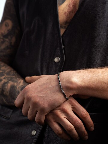 REYTEL - Pulsera 'HINDER' en plata