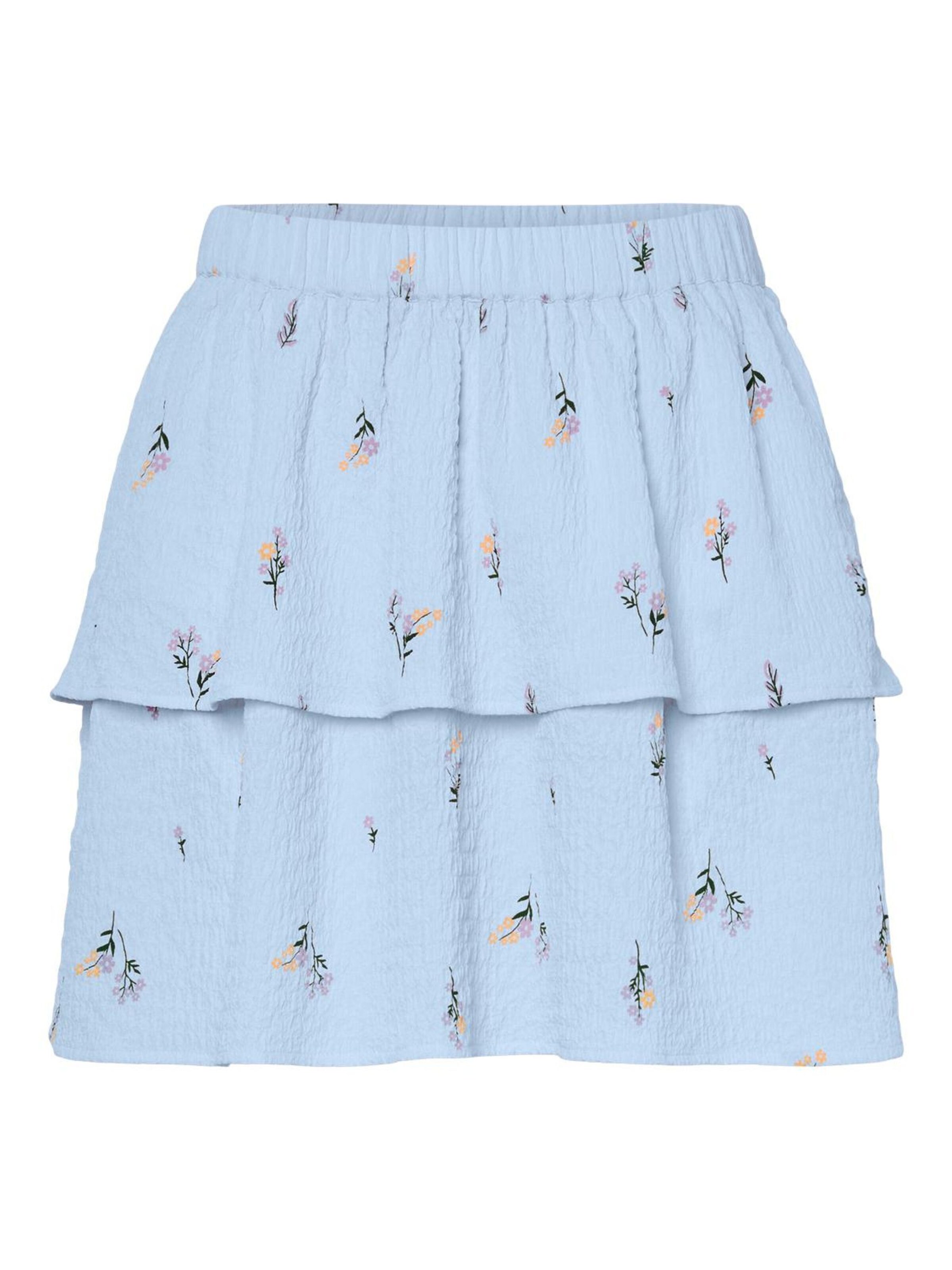 PIECES - Falda 'PCJeo' en azul: frente