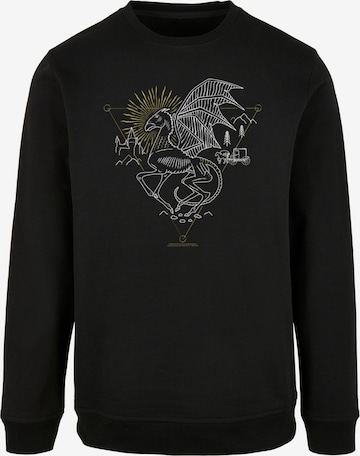 Sweat-shirt 'Harry Potter - Thestral' ABSOLUTE CULT en noir : devant