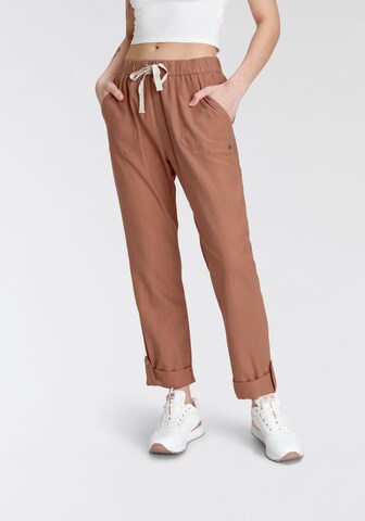 ROXY Regular Pants in Pink: front
