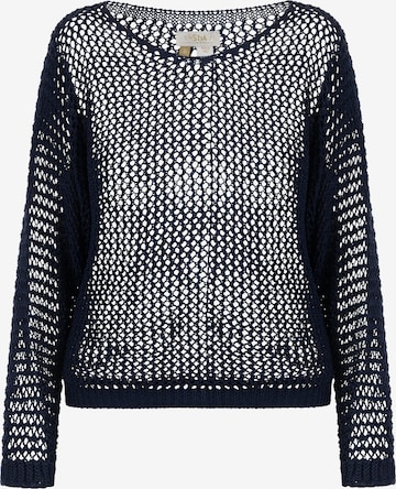 usha FESTIVAL Sweater in Blue: front