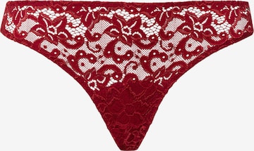 Hanro String ' Moments ' in Rood: voorkant