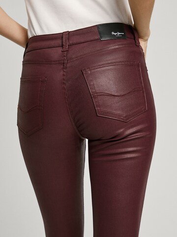 Pepe Jeans Slimfit Jeans in Rot