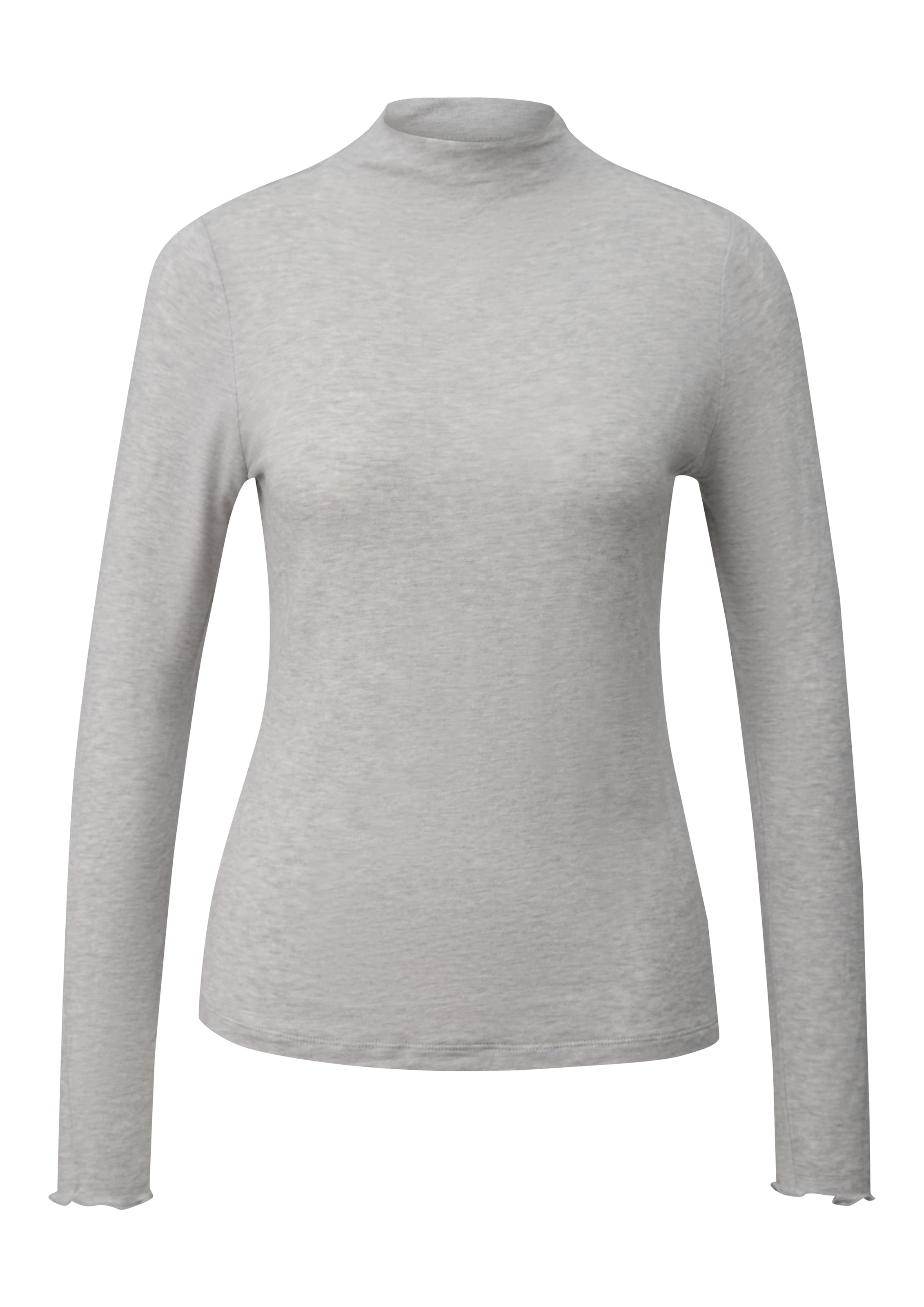 comma casual identity Shirt in Grau: Vorderseite