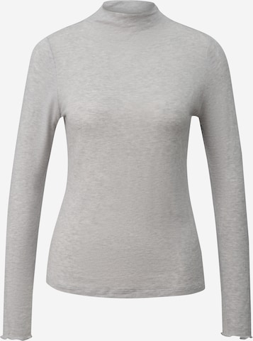 comma casual identity Shirt in Grau: Vorderseite