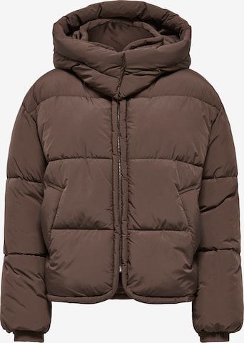ONLY Winter Jacket 'ONLCORNELIA' in Brown: front