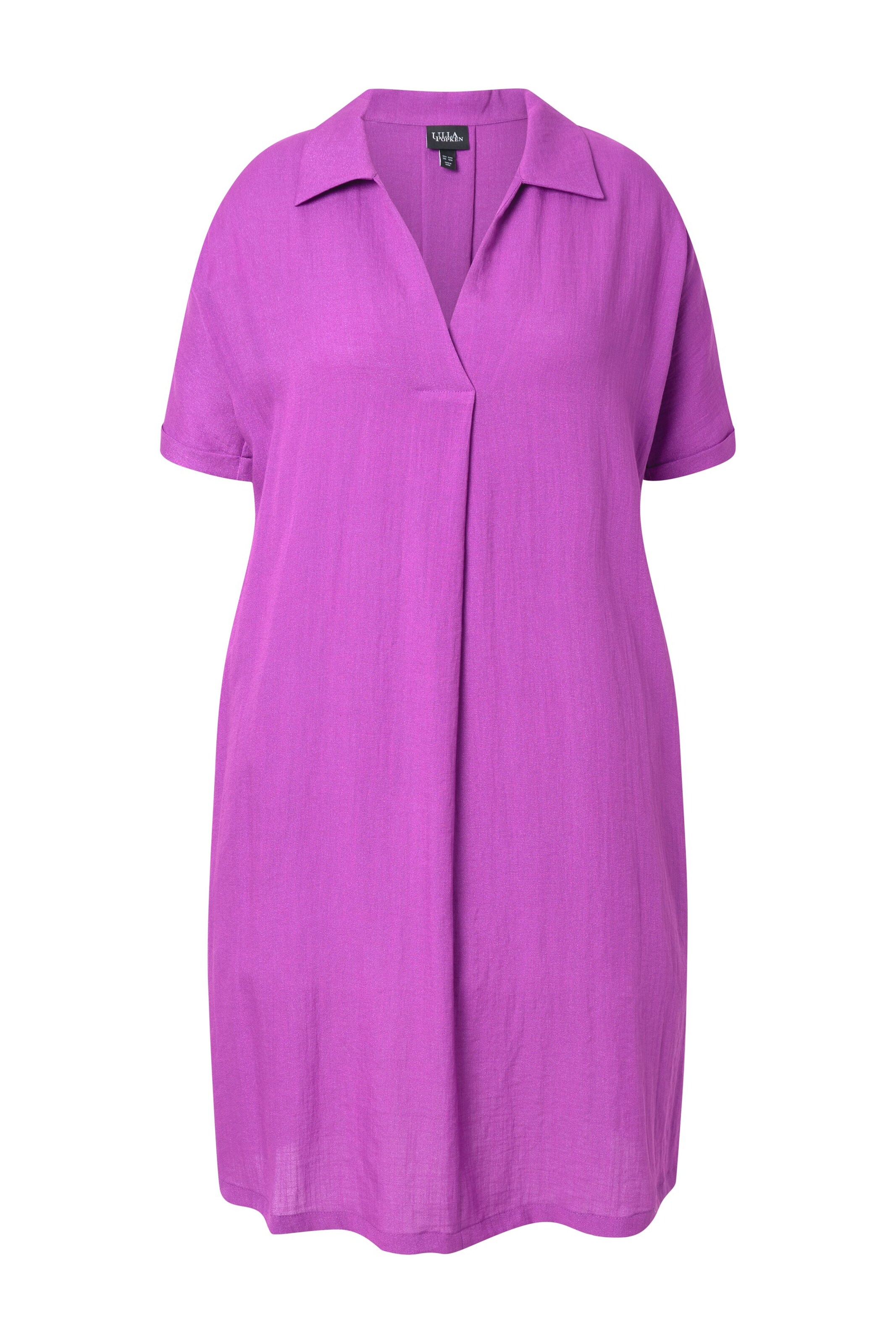 Ulla Popken Jurk in Lila: voorkant