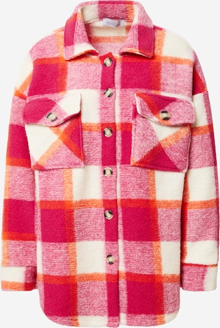 Zwillingsherz Between-season jacket in Pink: front