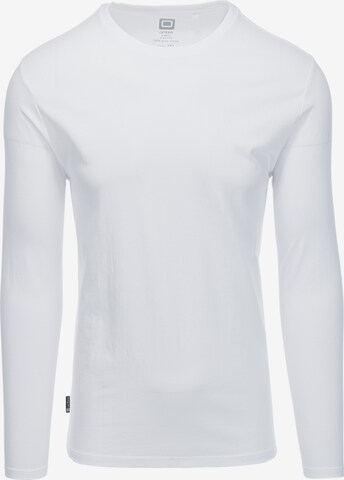 Ombre Shirt 'L138' in White: front