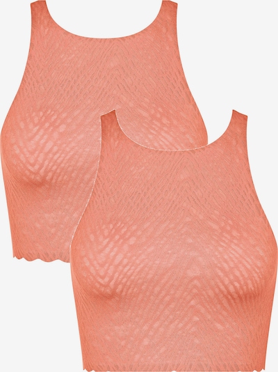 SLOGGI Bustier ' ZERO Feel Bliss Crop Top ' in 90 in apricot, Produktansicht