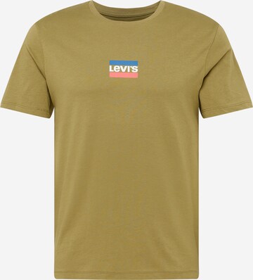 T-Shirt LEVI'S ® en vert : devant