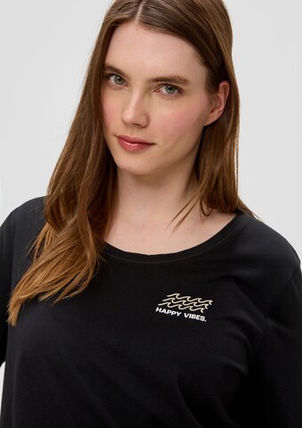 T-shirt s.Oliver Red Label Big & Tall en noir