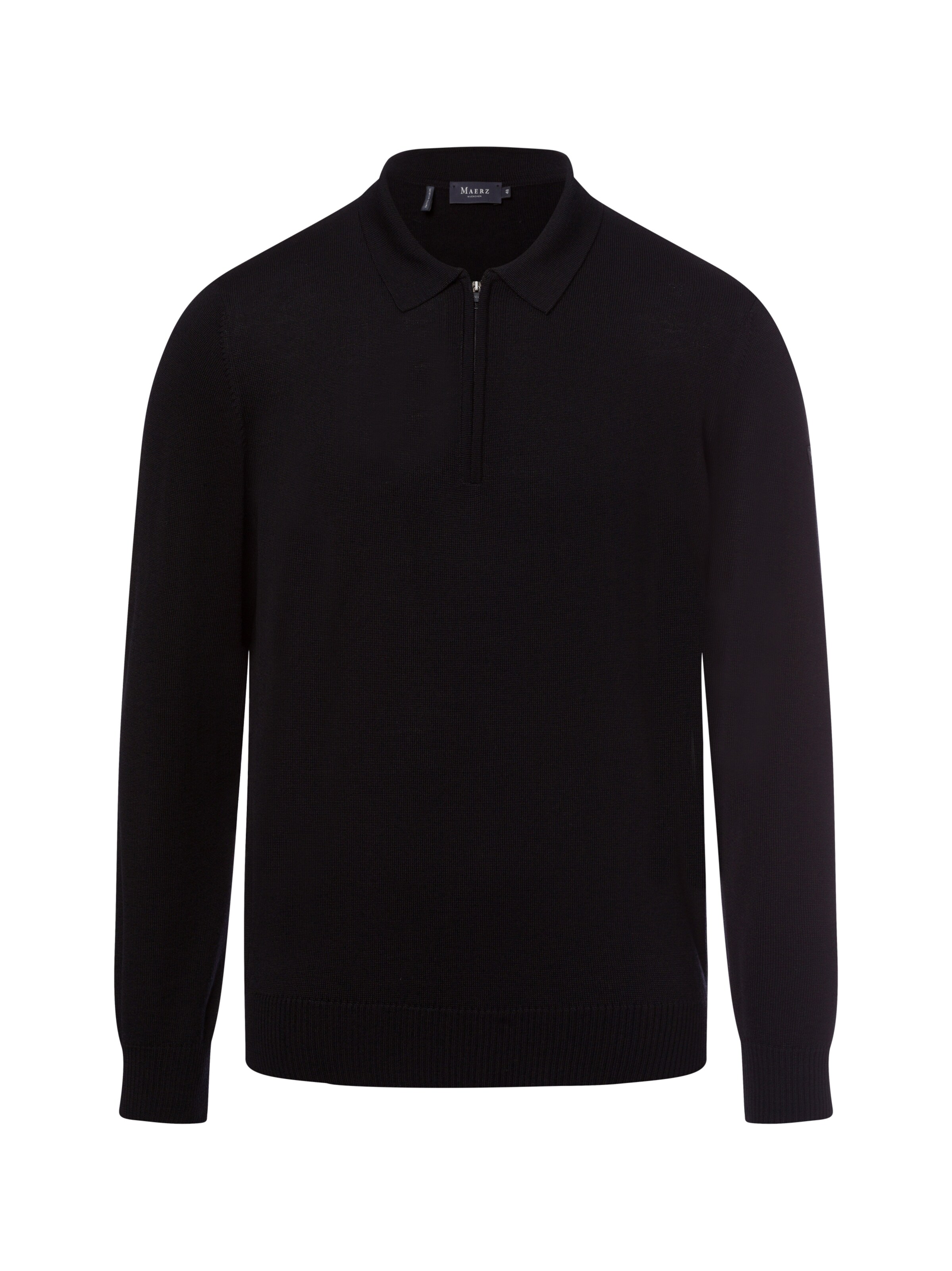 Pullover di MAERZ Muenchen in nero: frontale