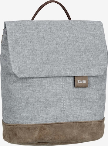 ZWEI Backpack 'Olli' in Grey: front