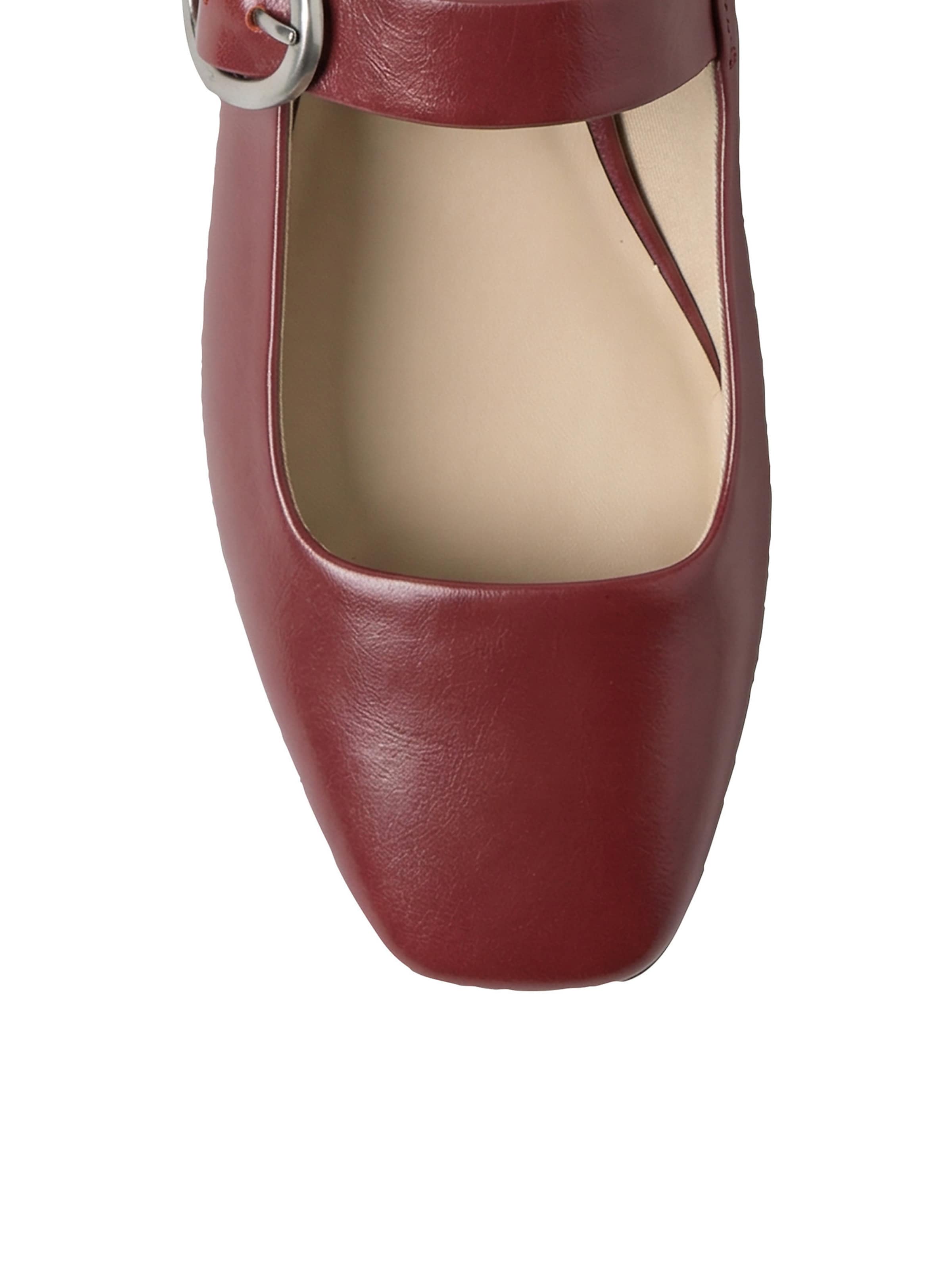 Calvin Klein Regular Strap ballerina in Red
