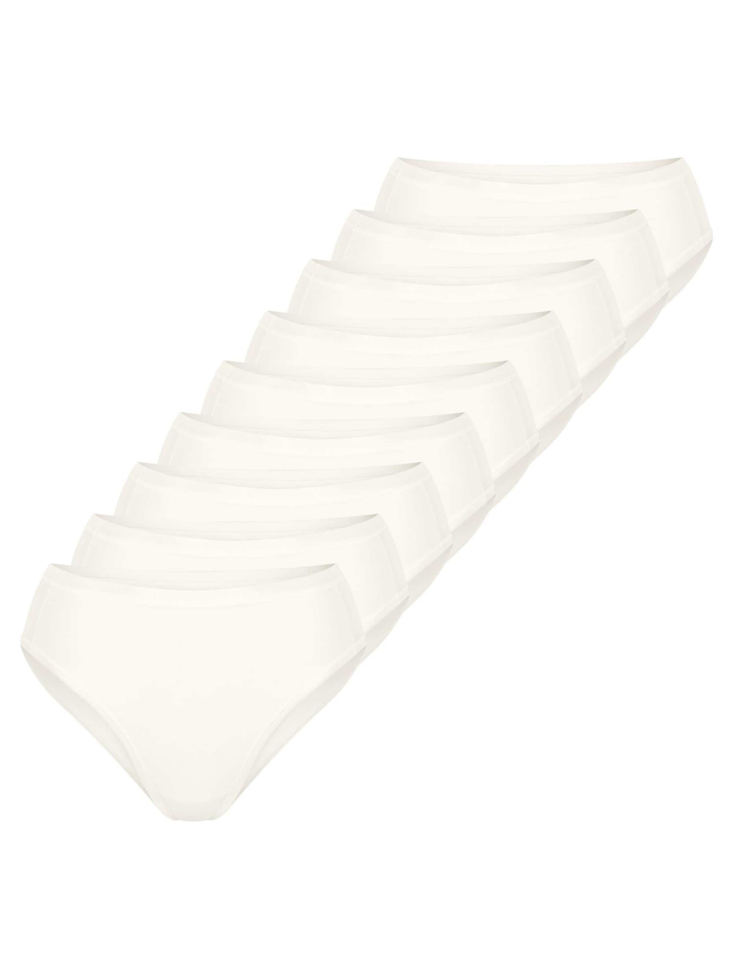 SLOGGI Slip 'GO Daily Cotton'‌‌‌‌‌ in Weiß: Vorderseite