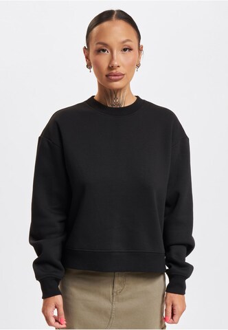 Sweat-shirt 'Just Rhyse Wavy Palms' Just Rhyse en noir : devant