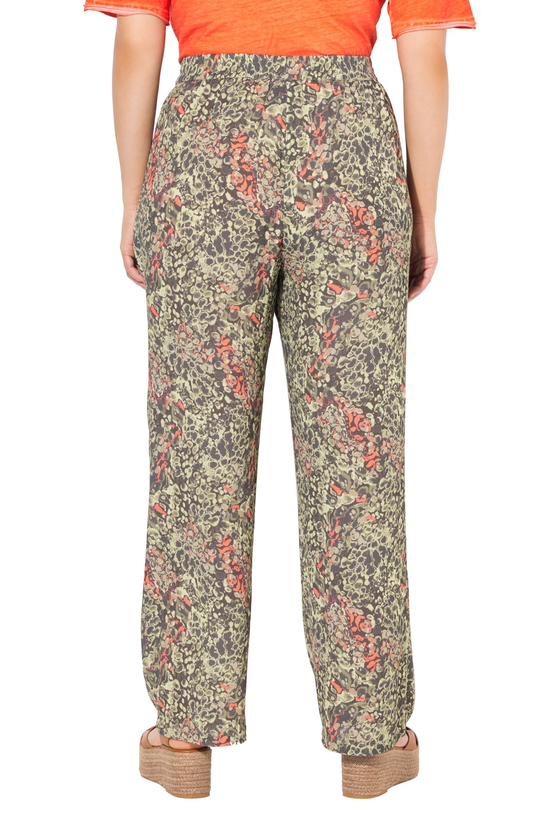 Ulla Popken Regular Broek in Groen