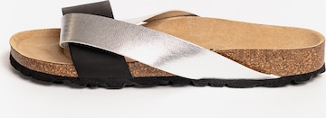 BaytonNatikače s potpeticom 'Mildura' - srebro boja: prednji dio