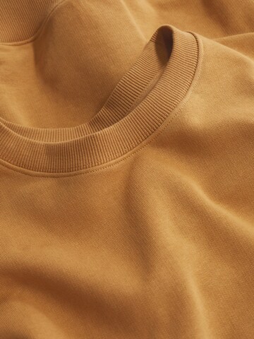 MANGO Sweatshirt 'Polka' in Brown