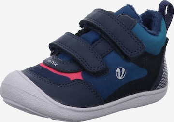 Vado First-Step Shoes 'Minismile Velcro Vatex' in Blue: front