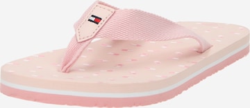 TOMMY HILFIGER Beach & swim shoe in Pink: front