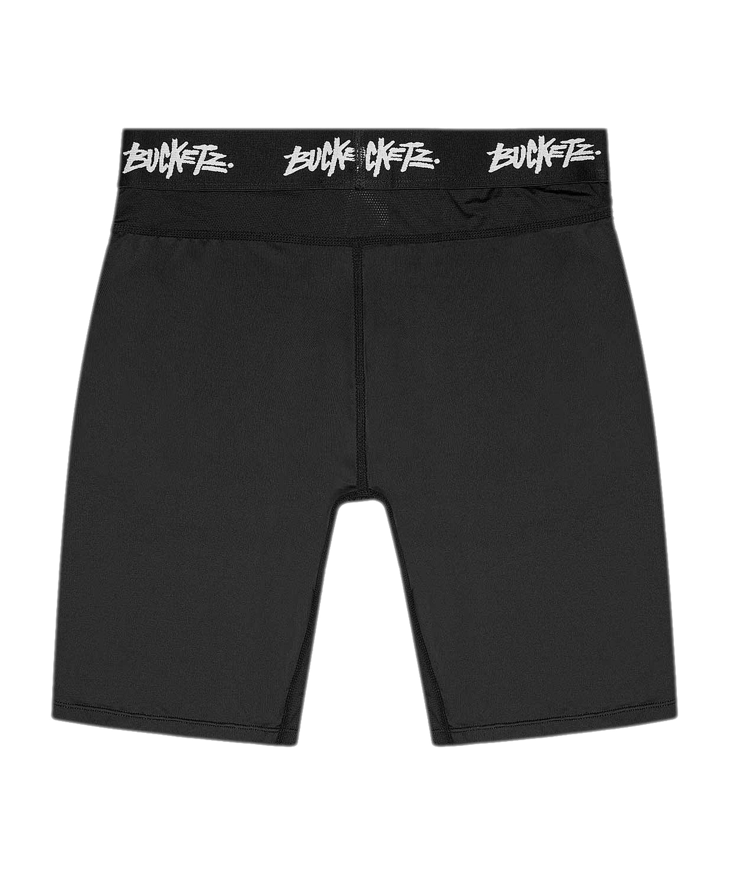 Bucketz Regular Sportunterhose in Schwarz