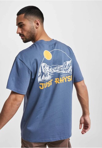 Just Rhyse T-Shirt 'Rising Sun' in Blau: Vorderseite