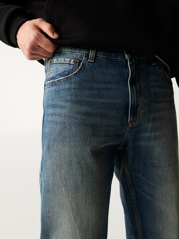 Pull&BearLoosefit Traperice - plava boja