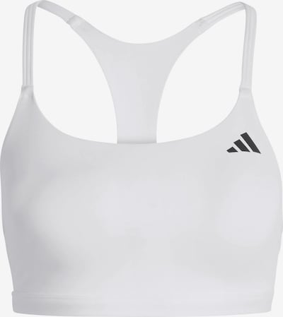 Sportinė liemenėlė 'ESS' iš ADIDAS PERFORMANCE, spalva – juoda / balta, Prekių apžvalga