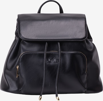 usha BLUE LABEL Rucksack in Schwarz: predná strana