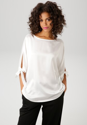 Aniston CASUAL Blouse in White: front