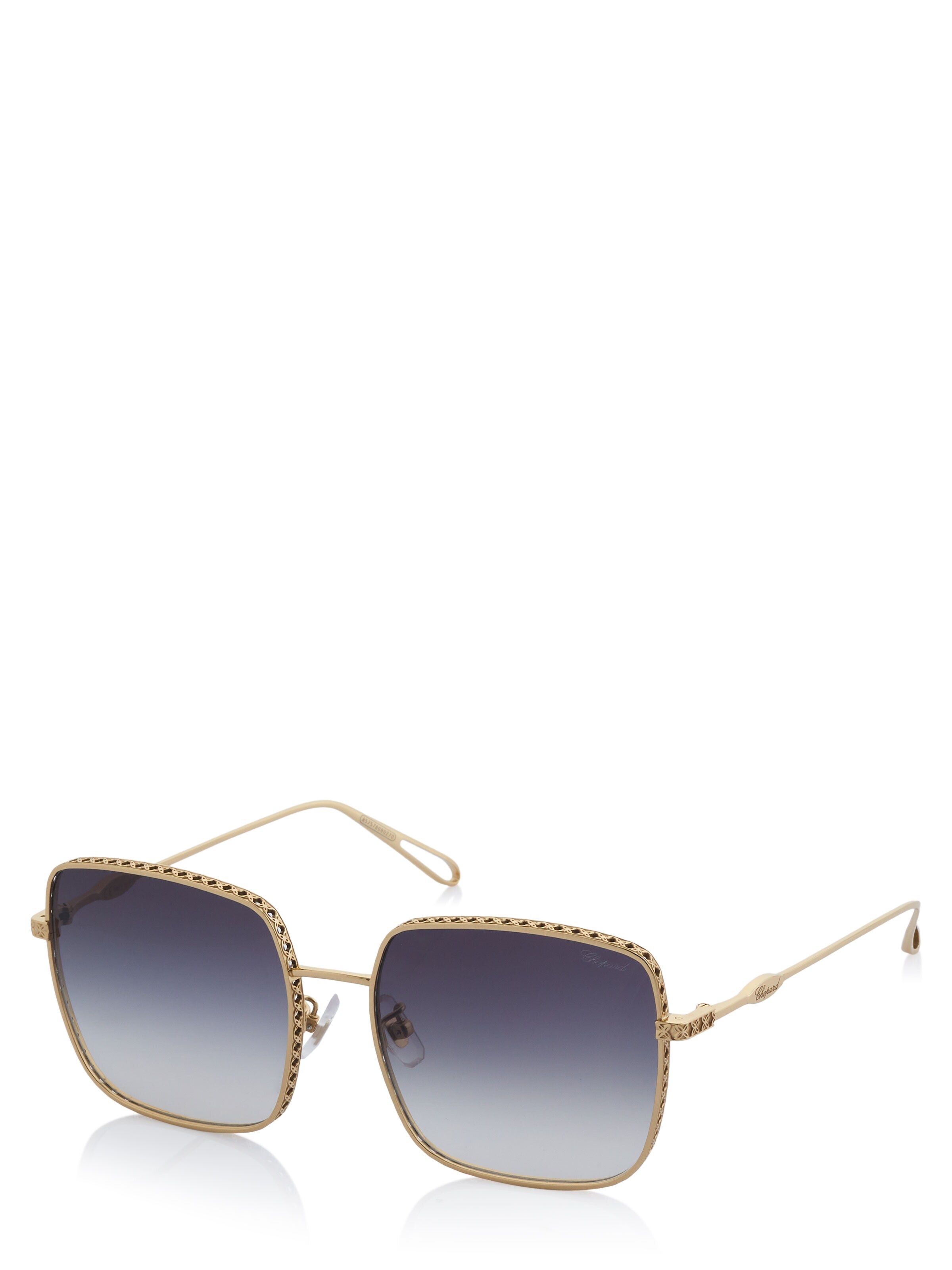 Chopard Zonnebril in Goud: voorkant