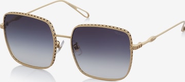 Occhiali da sole di Chopard in oro: frontale