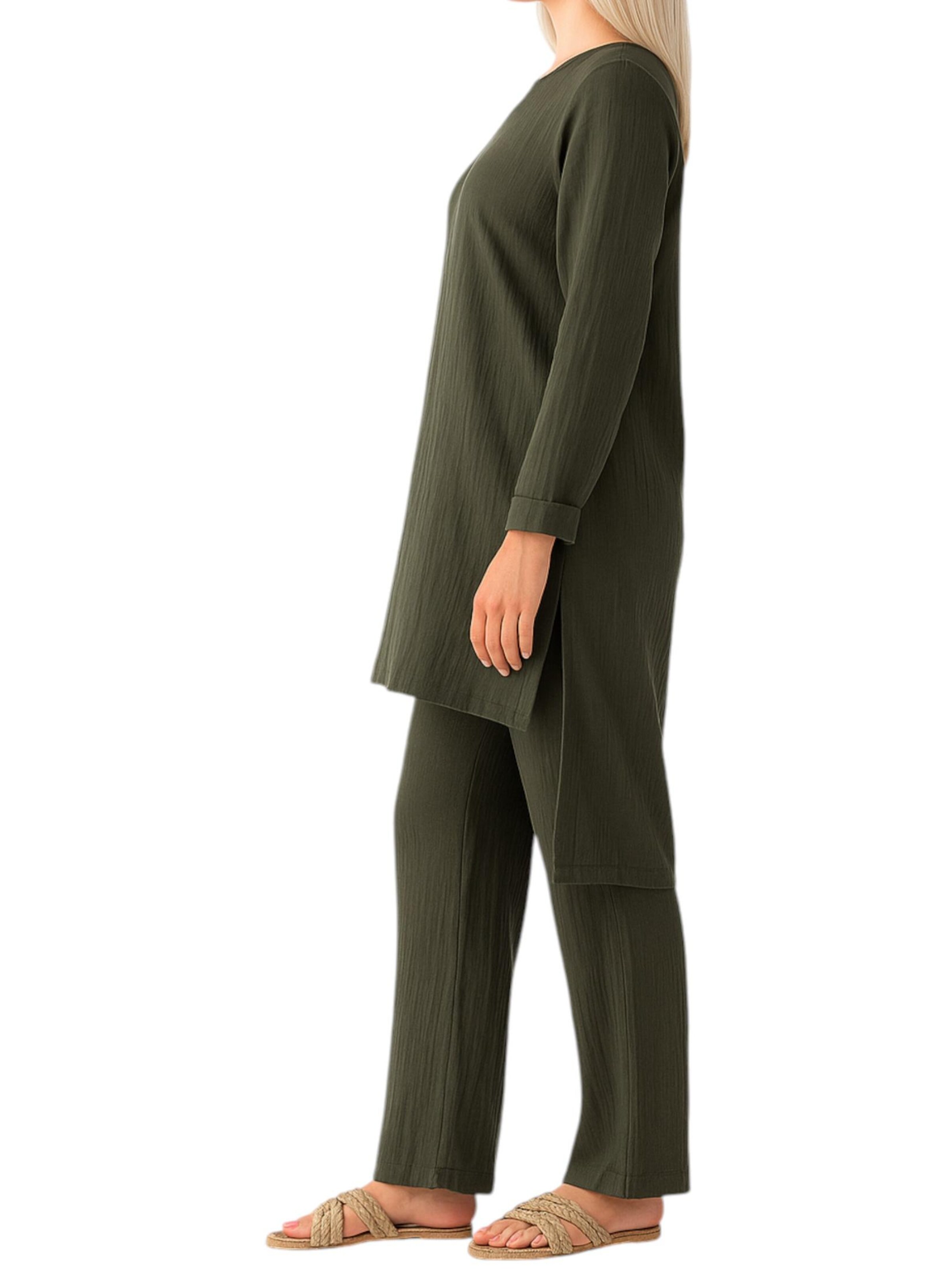 Tenue d'intérieur 'Ayda Modest' WENOR en vert