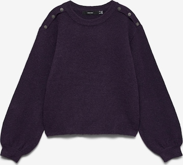 Pull-over 'VMBANG' VERO MODA en violet : devant