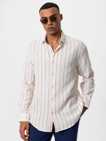 Antioch Regular fit Button Up Shirt in White