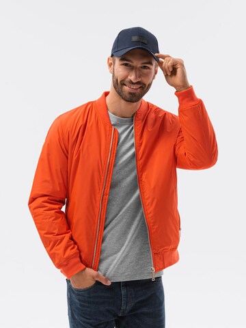 Ombre Between-Season Jacket 'C538' in Orange