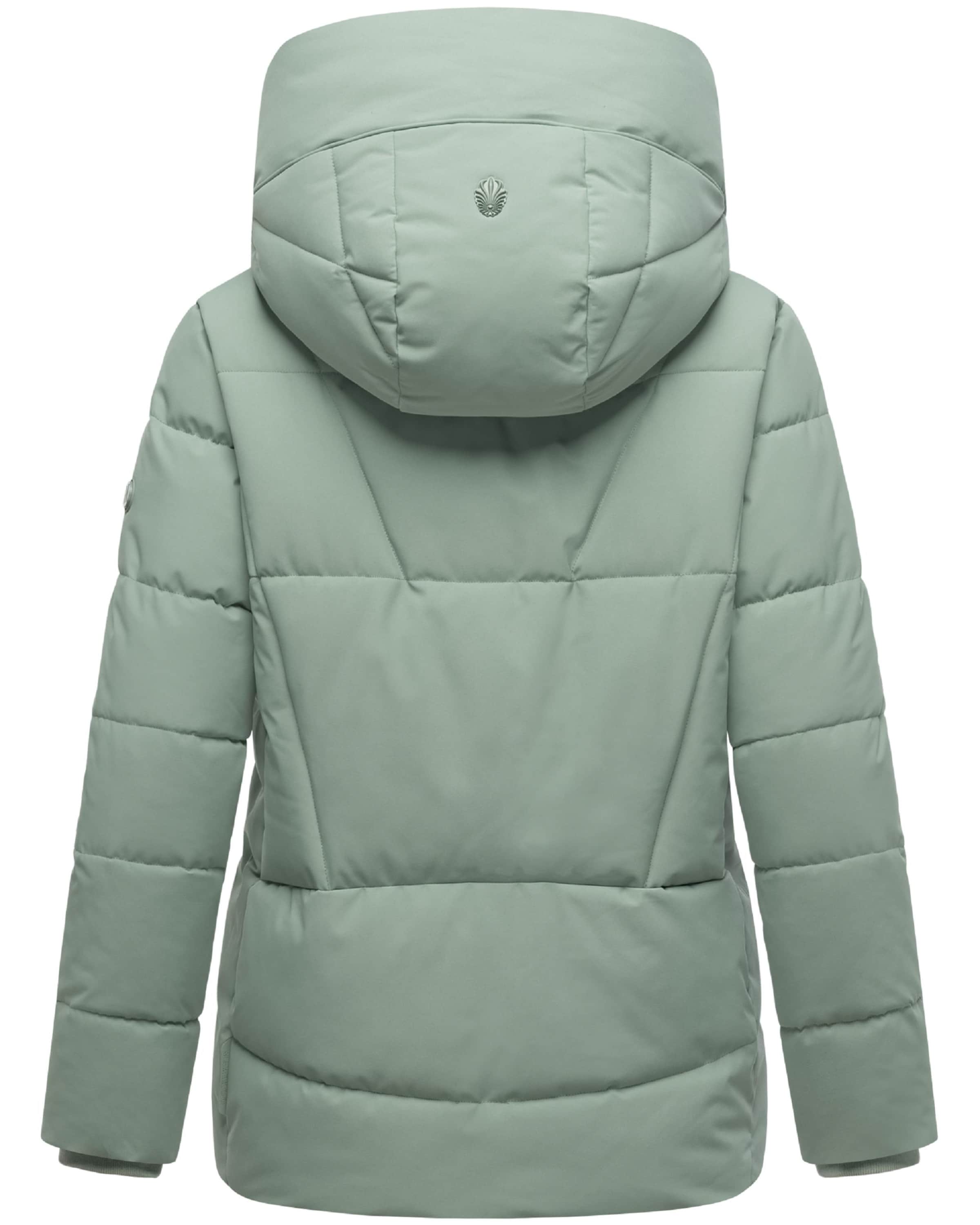 Veste d’hiver 'Kuschelnasee 16' MARIKOO en vert