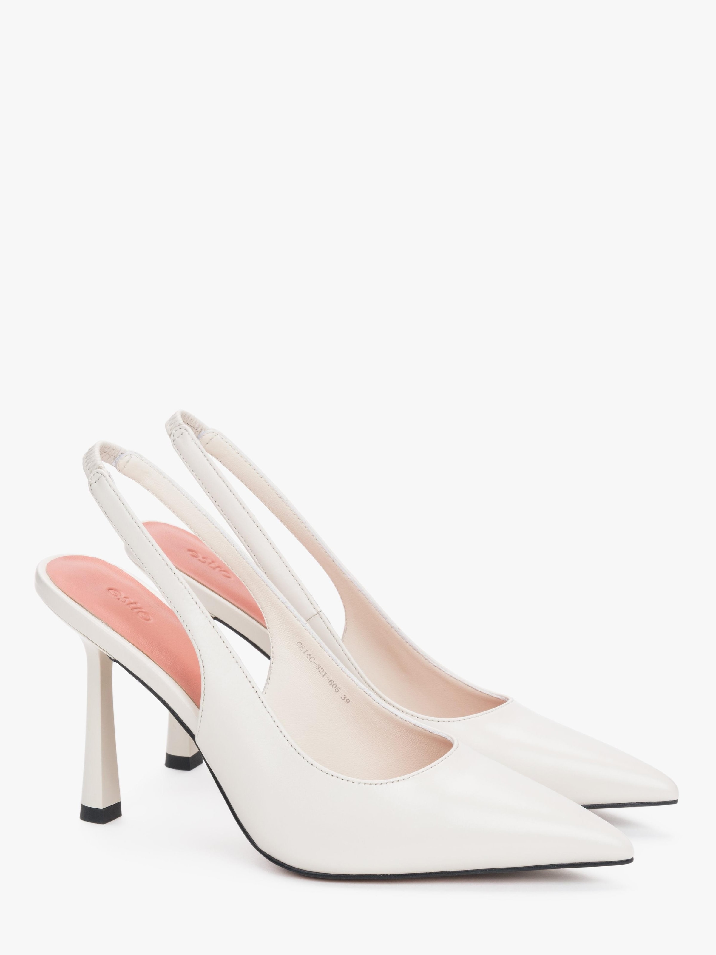 Estro Pumps '14-321' i vit