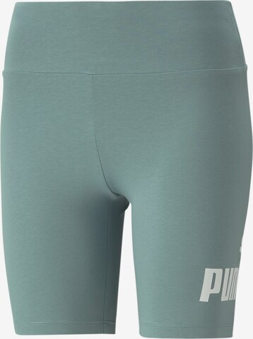 PUMA Skinny Leggings in Grijs: voorkant