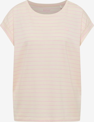 MUSTANG Shirt 'Style Lesley' in Pink: front