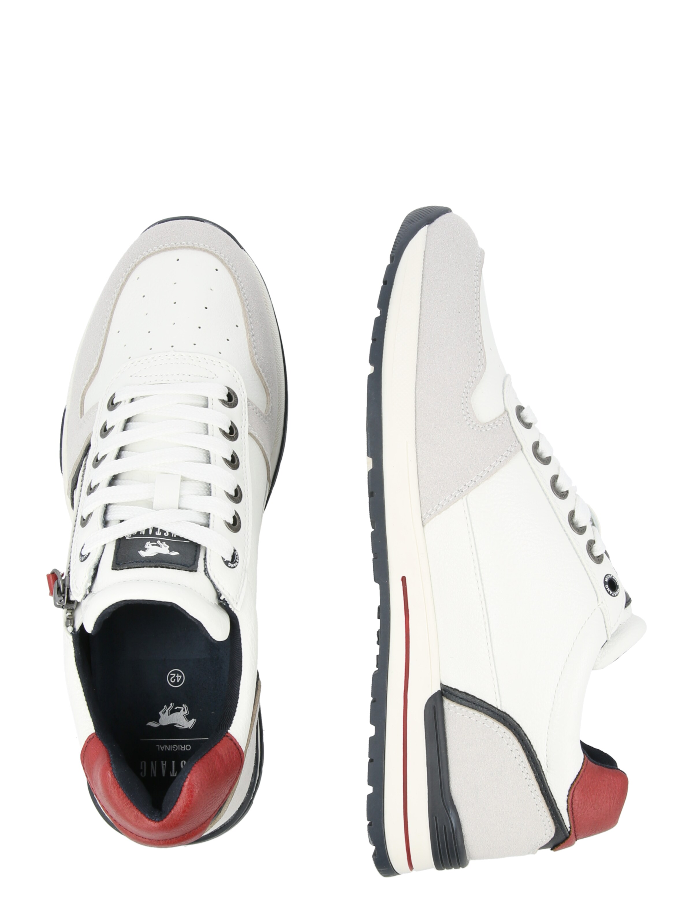 MUSTANG Nizke superge | bela barva