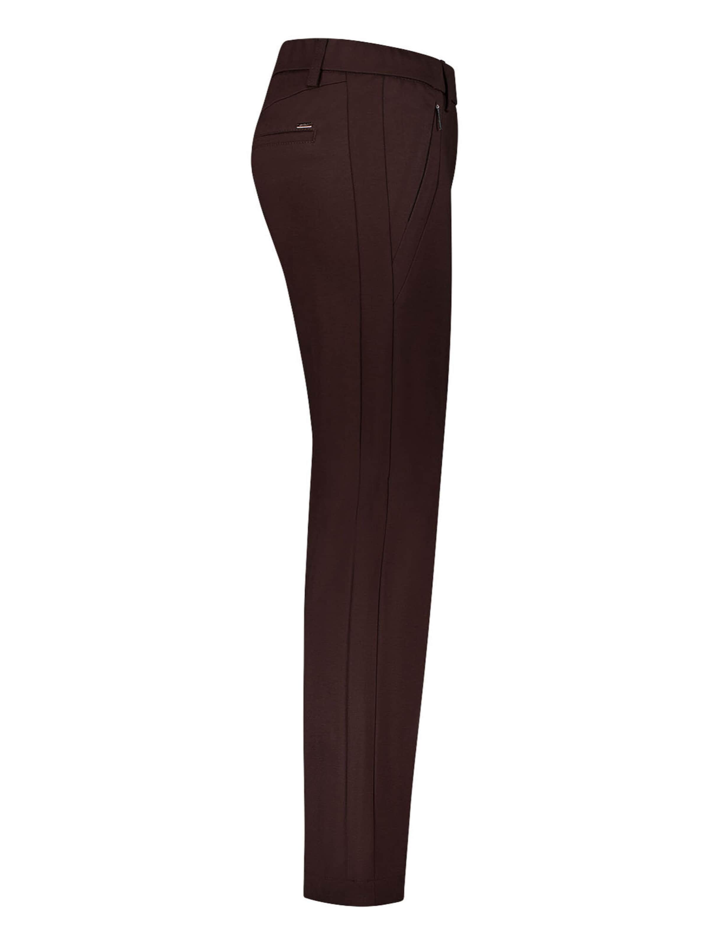 Gardeur Slim fit Trousers 'Zene57' in Brown