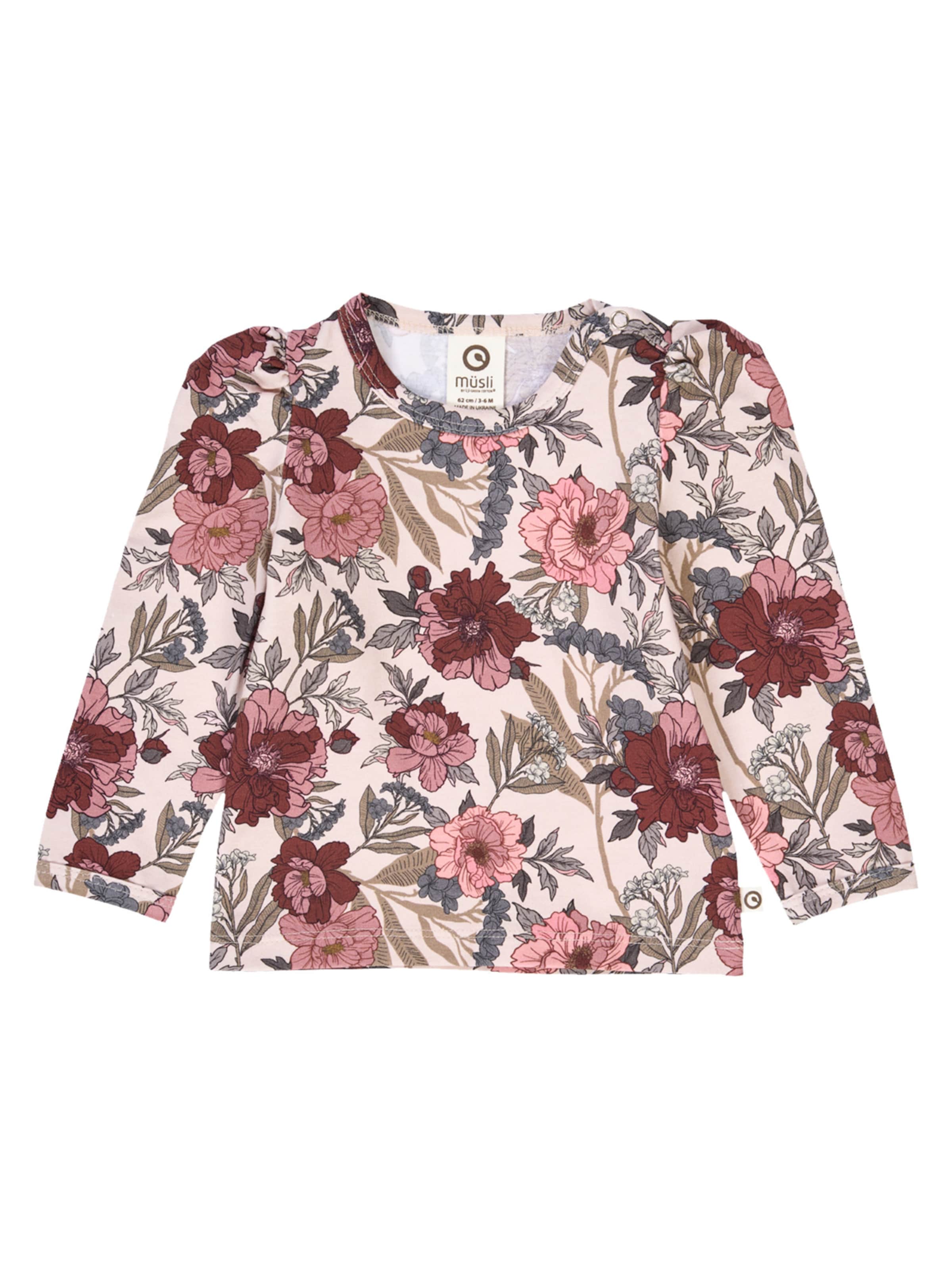 Müsli by GREEN COTTON - Camisola em rosa: frente