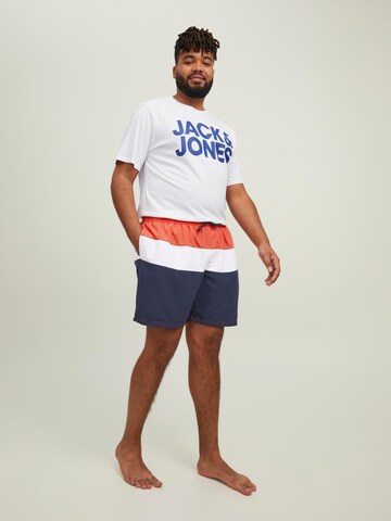 Pantaloncini da bagno 'Crete' di Jack & Jones Plus in blu