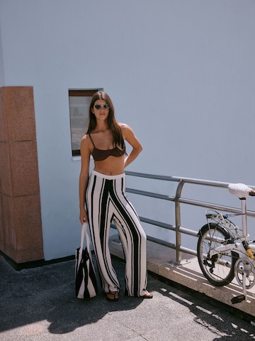 Wide Leg Pantalon Next en noir