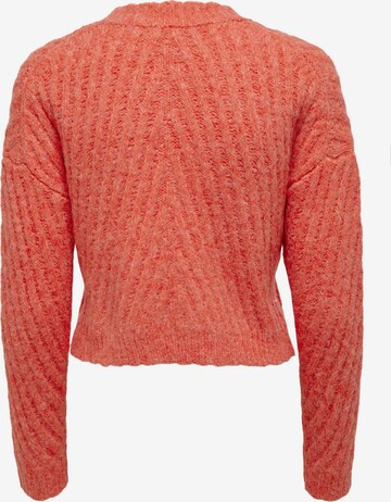 ONLY Пуловер 'NEW' в оранжево