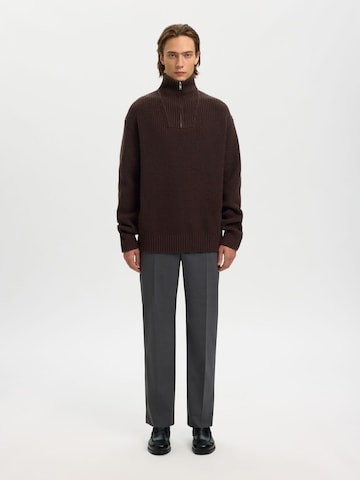 SELECTED Sweater in Brown