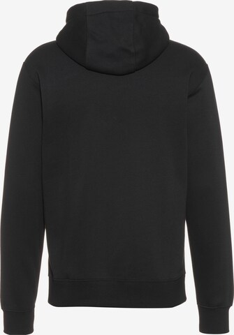Nike Sportswear Sweatshirt 'Club Fleece' in Schwarz